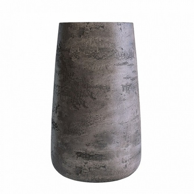 Кашпо Concretika Cone D36 H75 Concrete Grey Dark
