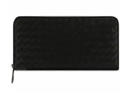 Кожаный кошелек Bottega Veneta 19 черный