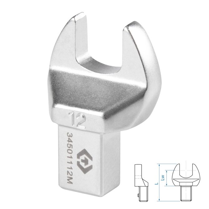 KING TONY (34501112M) Насадка рожковая серии "FIT", 12 мм, 9х12 мм