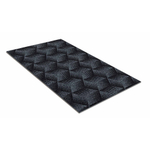 Коврик влаговпитывающий "Фокус" 50*100 см серый, ворс 5мм