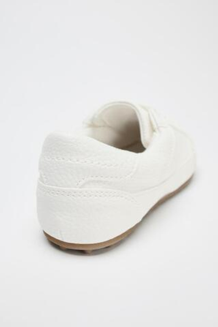 ZARA ТУФЛИ-ДЕРБИ В СПОРТИВНОМ СТИЛЕ, БЕЛЫЙ
