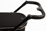 Детская коляска Peppy Tecla 3 в 1 с автокреслом Verona Beige Shadow Black Chrome Edition Черный