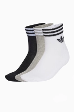 Носки adidas 3-Stripes Ankle 3 Pairs - многоцветный