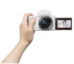 Беззеркальный фотоаппарат Sony ZV-E10 Kit + 16-50mm II, белый