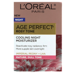 L'Oréal, Age Perfect Rosy Tone, охлаждающее ночное увлажняющее средство, 48 г (1,7 унции)