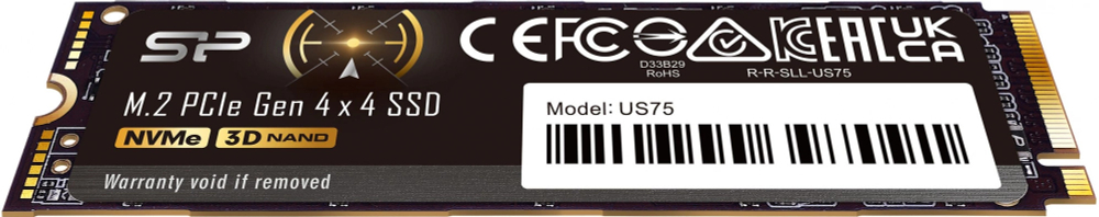 Накопитель SSD M.2 2280 Silicon Power US75