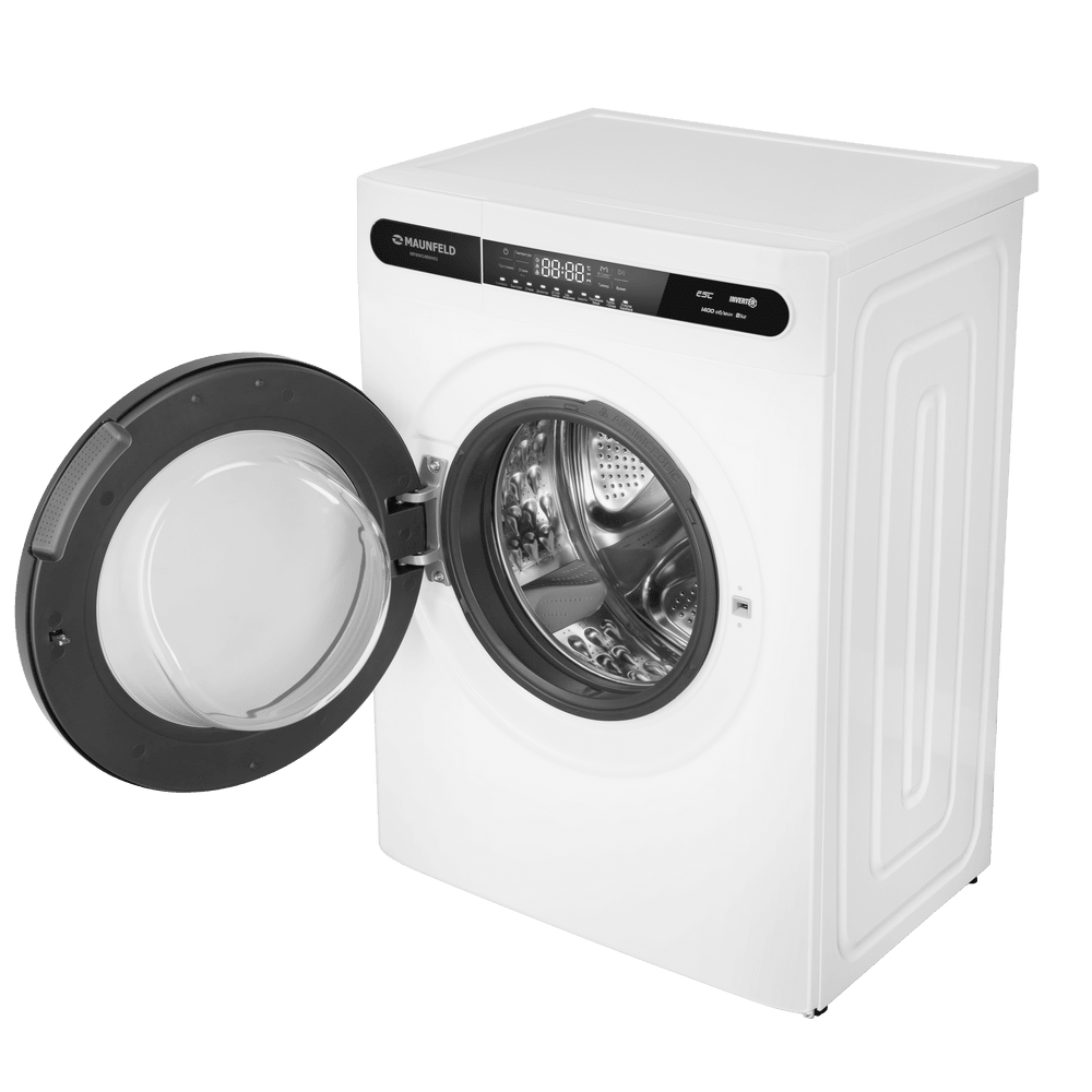 Стиральная машина c инвертором MAUNFELD MFWM148WH01 8 кг.
