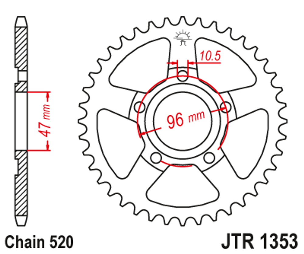 Звезда JTR1353.40