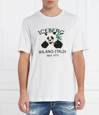 Футболка Iceberg - белый(242 I1P F027 6307)