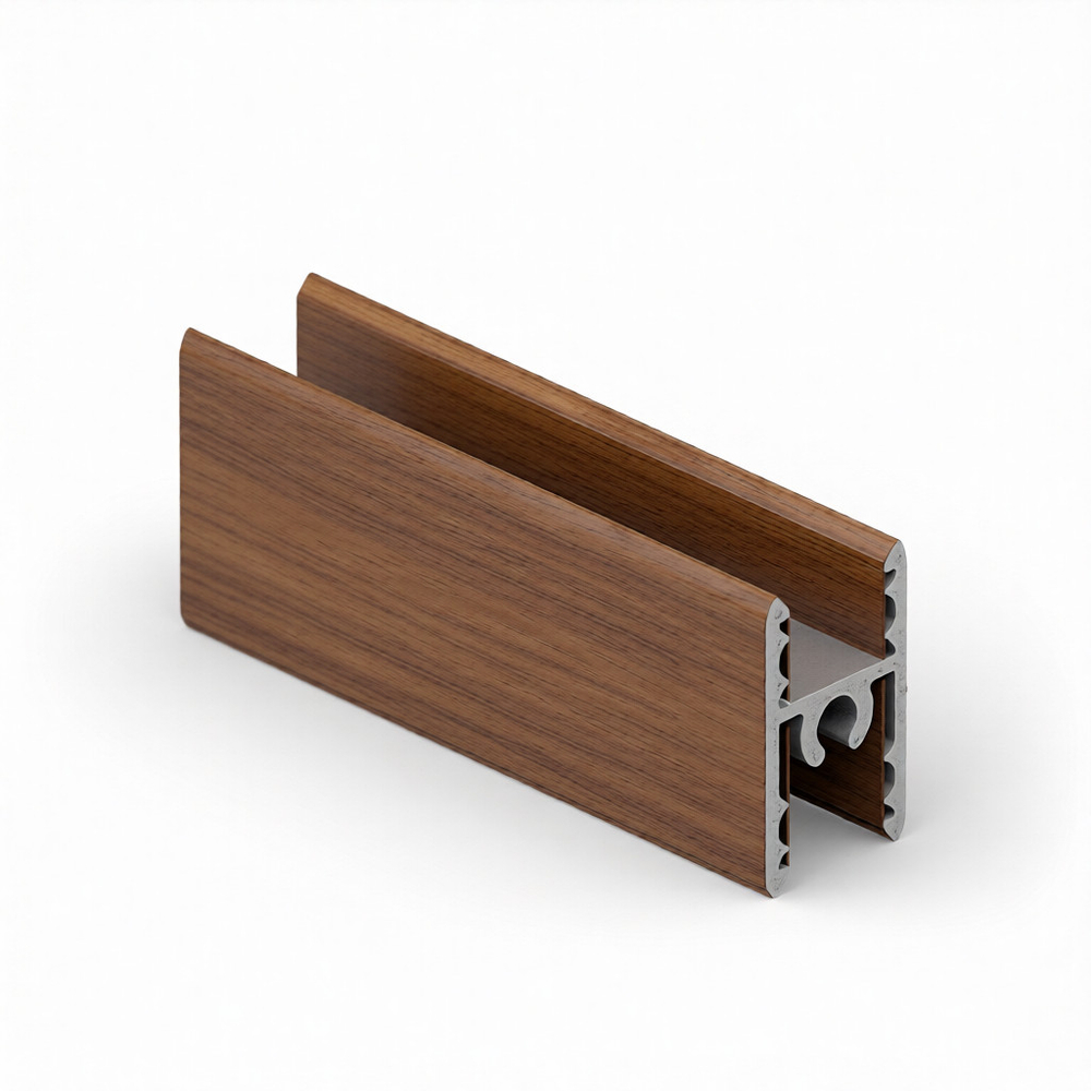 Рамка средняя двери - центральный ригель (5,40 м) Вишня