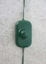 Елка с гирляндой встроенной 2в1 «Meribel» (Литая хвоя) 180 см / 1,8 м