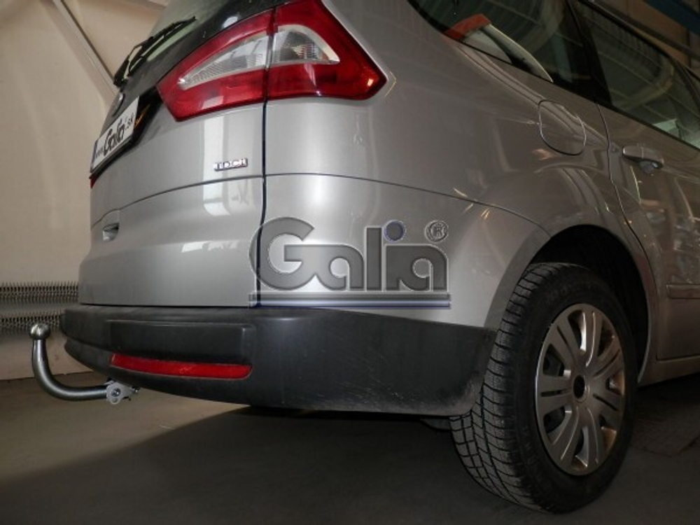 Фаркоп оцинкованный Galia F114A для Ford Galaxy 2006-2015, Ford S-MAX 2006-2015(паспорт и сертификат в комплекте)(без электрики)