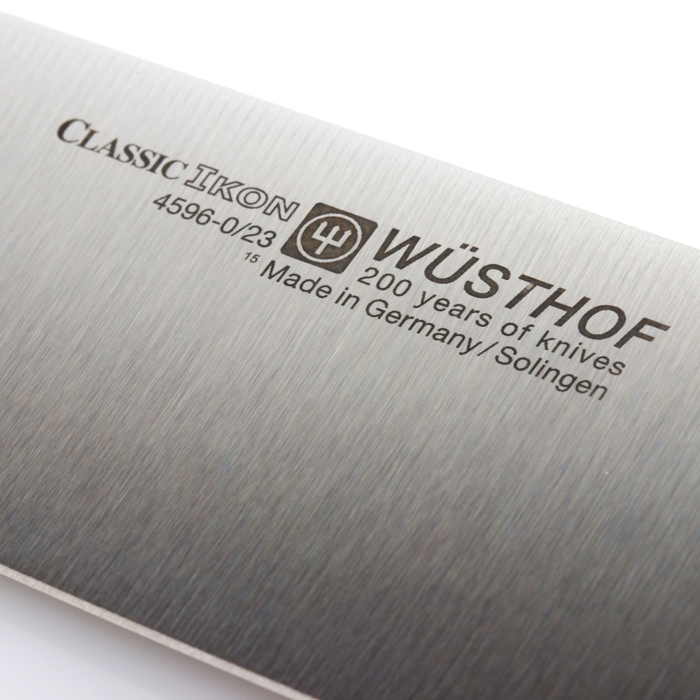 Нож поварской Шеф 23см Wuesthof Ikon Cream White Германия лезвие
