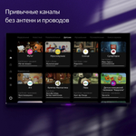 Телевизор Яндекс YNDX-00101 140 см черный