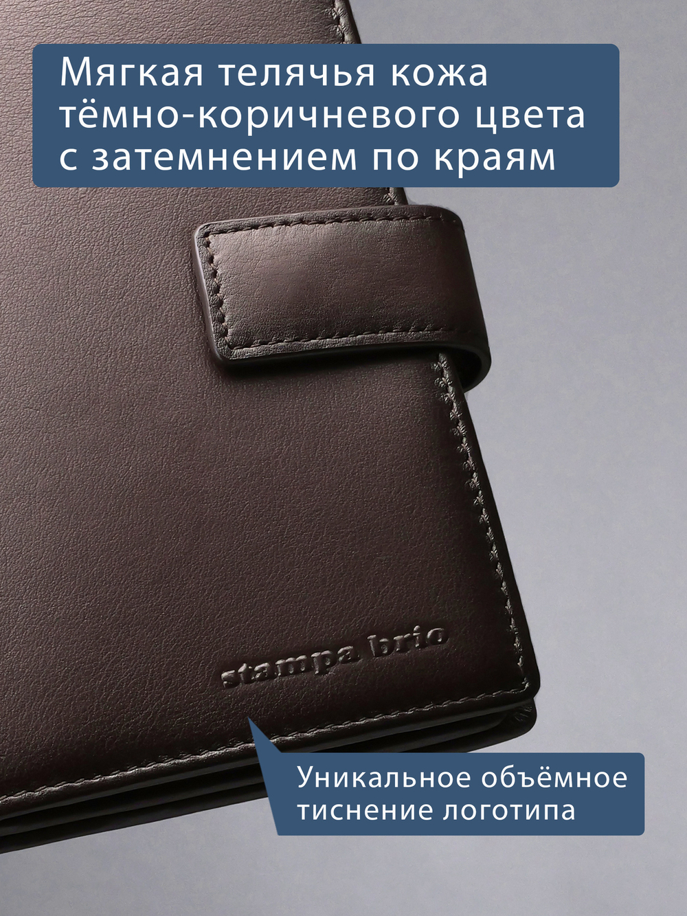 190 R - Портмоне 5в1 с отделениями для документов, RFID защитой