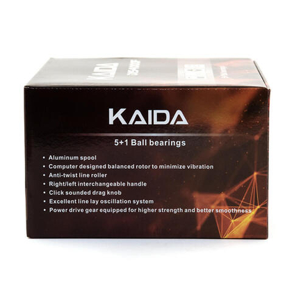Безынерционная катушка 4000 Kaida Discover DIS4000F (5+1BB, мет.шпуля)