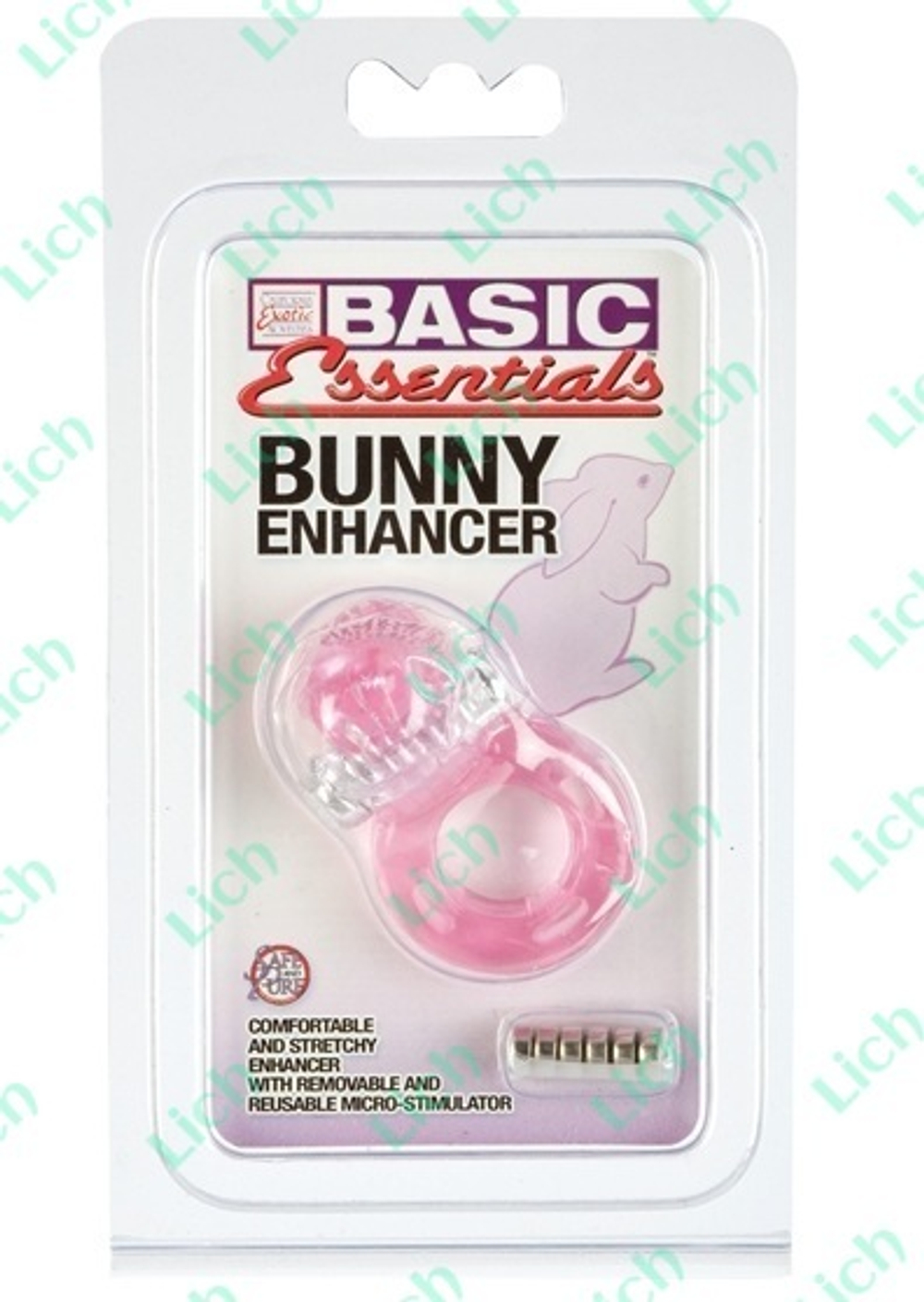 Виброкролик на пенис BASIC BUNNY