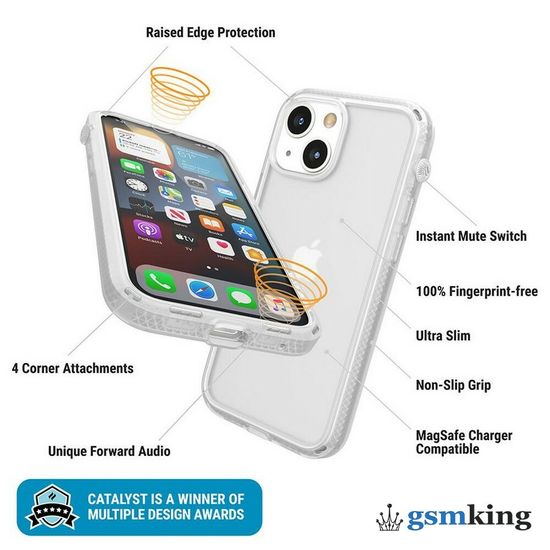 Catalyst Influence Impact Case for iPhone 13 Mini Clear (Прозрачный)