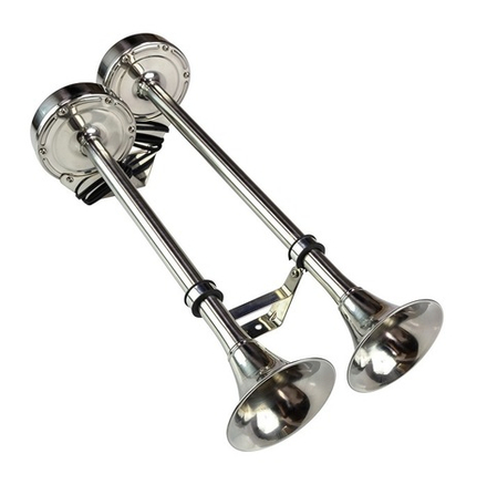 Горн электрический двухтональный ( в блистере)