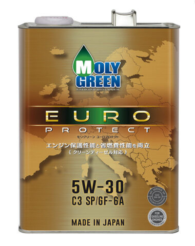 Моторное масло MolyGreen Premium EURO 5W30 4л