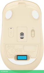 Мышь A4Tech Fstyler FG10CS Air Cafe Latte