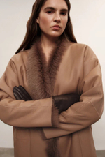 Дубленка  TABACO из натурального меха