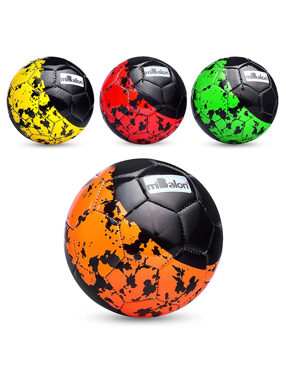 Мяч футбольный  (красный цвет)