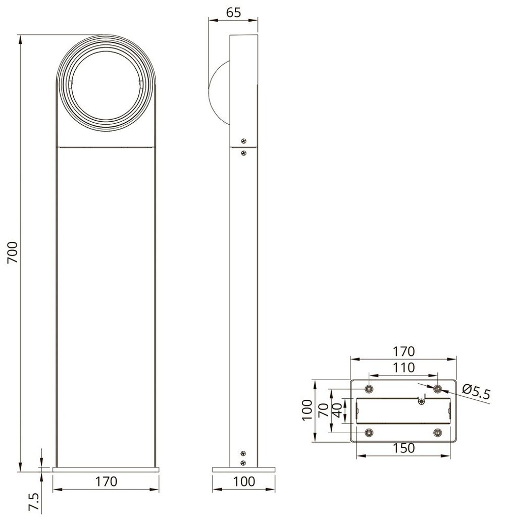 Ландшафтный светильник Arte Lamp