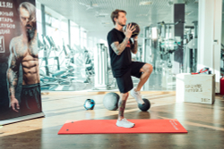 Мяч тренировочный черный 3 кг