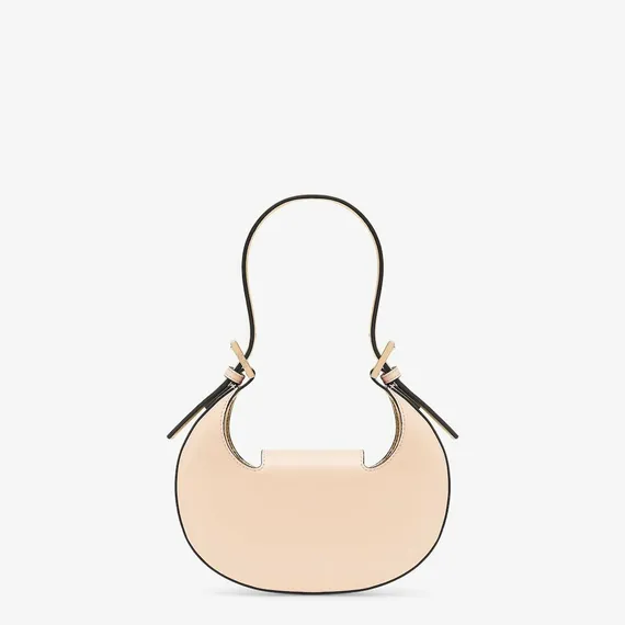 Сумка-хобо Fendi Cookie маленького формата светло-розовый