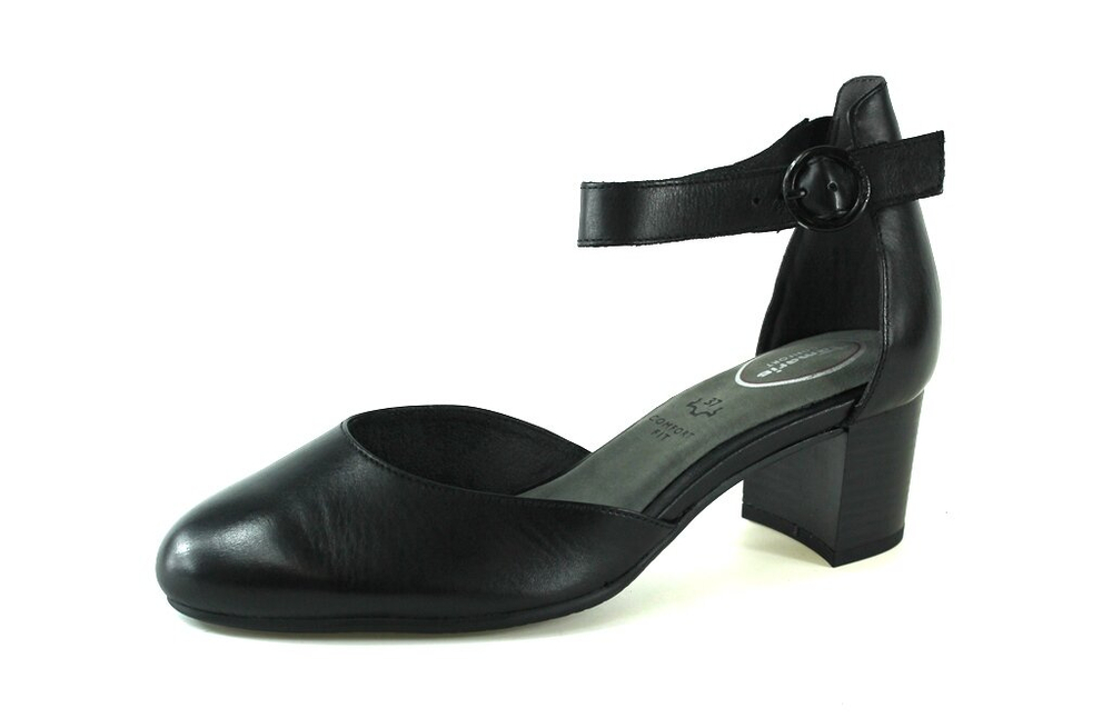 Туфли женские черные Tamaris Comfort