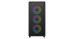Корпус Ocypus Gamma C60 BK ARGB ATX/mATX/ITX 3xUSB Черный Gamma-C60-BKG400XX-GL