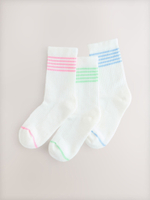 Носки хлопковые для девочки Next AT4-460, 3 шт., Белый