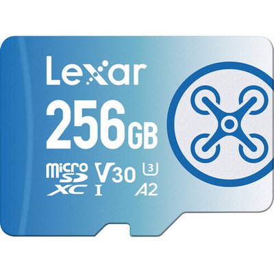 Карта памяти Lexar FLY microSDXC 256GB UHS-I U3 V30 A2, R/W 160/90 МБ/с