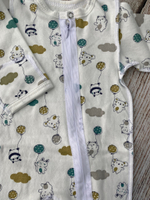 Комплект на выписку 6-ти предметный "Р-Р" (одеяло, комбинез, слип, шапочка, пояс, чепчик)  (Цвет: Хаки)