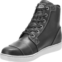 Кеды высокие Steinman 6-Inch Waterproof Harley-Davidson (Черные)