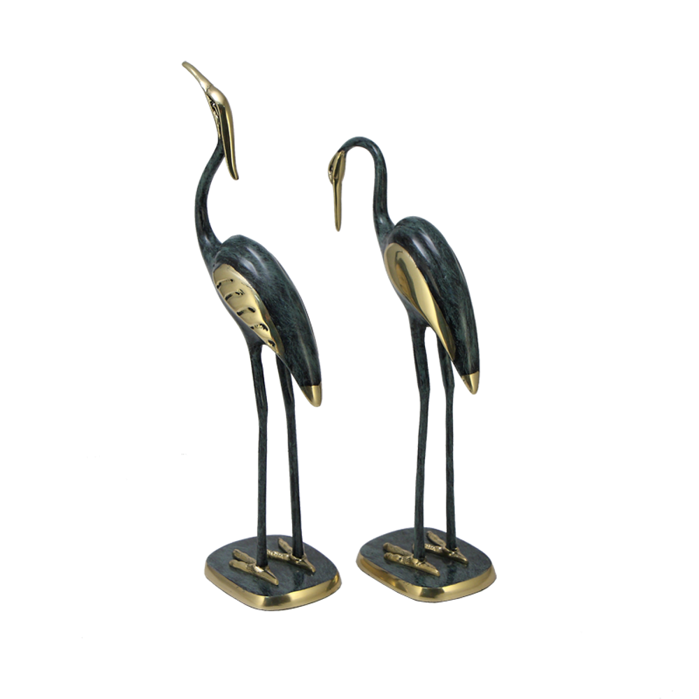 Bello De Bronze Бронзовая статуэтка Журавли