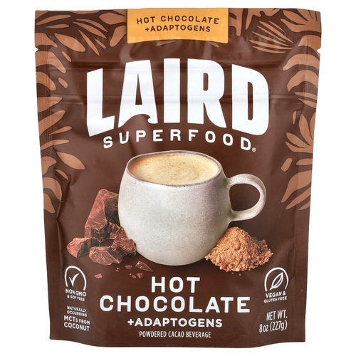 Laird Superfood, Горячий шоколад с адаптогенами, 227 г (8 унций)