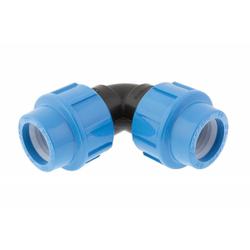 Отвод для труб Джилекс, полипропиленовый, с внутренней резьбой, 32/90°