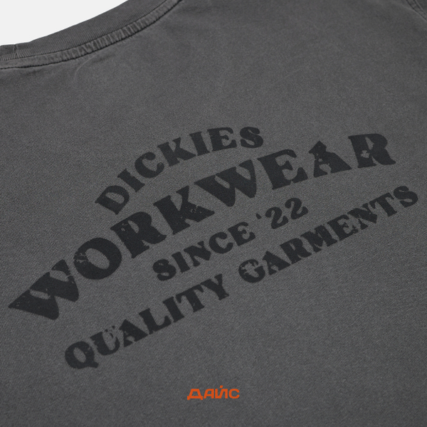 Футболка Dickies Christiana Garment Dyed артикул:DK0A87QHBLK1 - купить в магазине Дайс