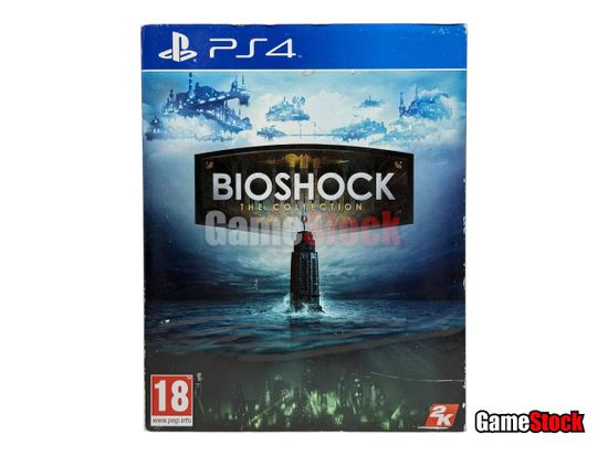 PS4 BioShock: The Collection (Б/У, Английская версия, CUSA-03985/CUSA-03986)