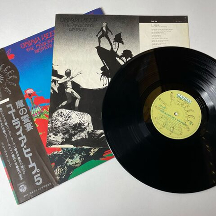 Винтажная виниловая пластинка LP Uriah Heep The Magician's Birthday (Japan 1972) (Obi) Spider Woman
