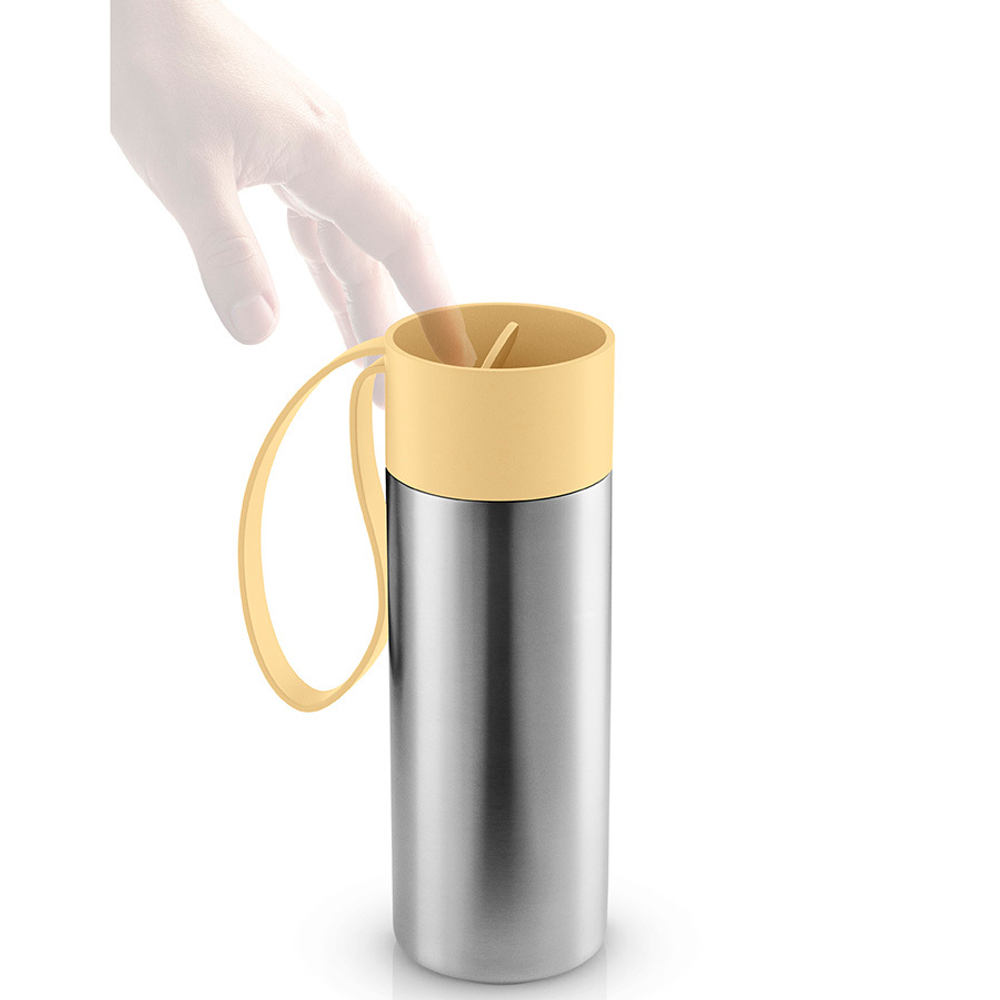 Термос to go, 350 мл, желтый