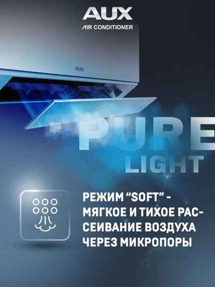 Настенная сплит-система AUX ASW-H24A4/BA-R2DI + AS-H24A4/BA-R2DI