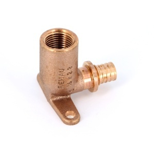 Уголок с креп.(удл) 16*1/2 в/р "Rehau"(бронз) 10/50