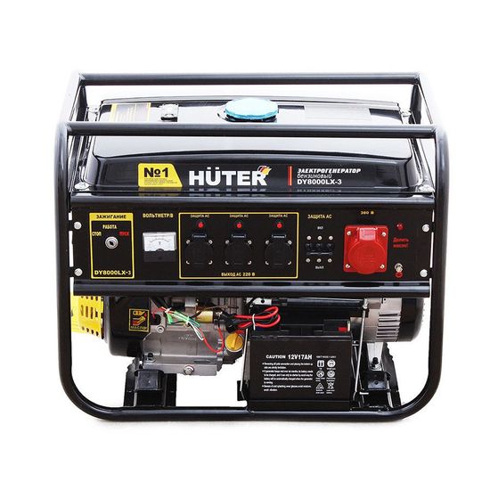 Бензиновый генератор HUTER DY8000LX-3