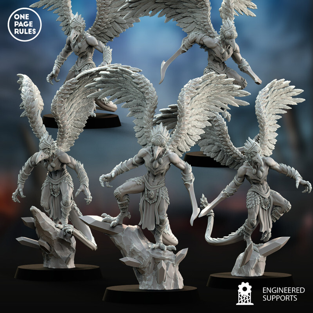 Grand Alliance Chaos Disciples of Tzeentch Daemon 1 шт. миниатюра для dnd, днд, pathfinder, фентези, Настольная игра, НРИ, Варгейм, РП