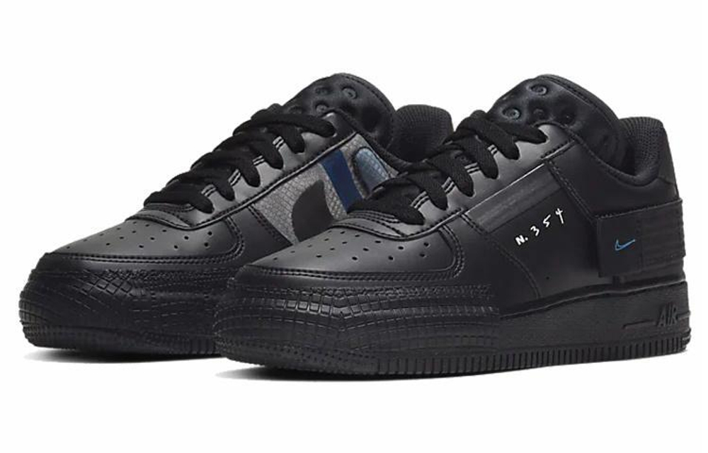 Кроссовки Nike Air Force 1 Low Type GS (Подростковая размерная сетка)