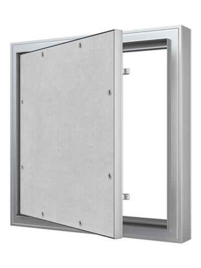 Люк ревизионный D Ceramo Comfort 400х400 скрыт.монтаж усил.петля алюминий EVECS