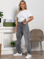 Джинсы Сайла (серые) Б15415-4М LT Collection